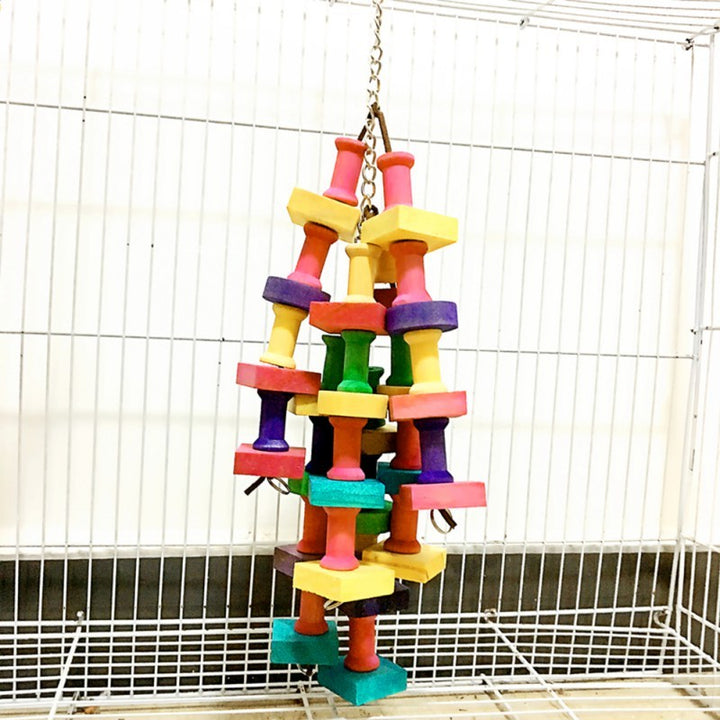 Parrot Building Blocks Chewing Toy