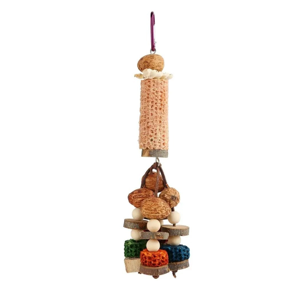 Peony Parrot Bite Toy Combination