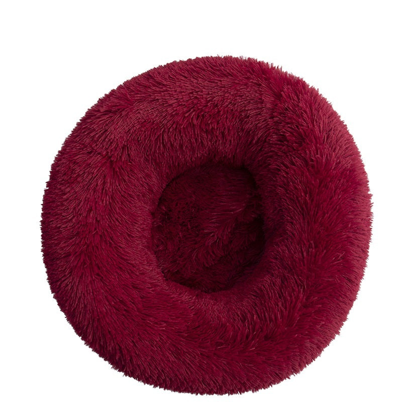 Kennel Round Cotton Sleeping Bed For Dogs
