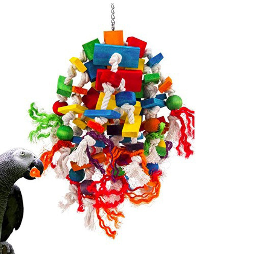 Grey Parrot Alex Sun Chewing Toy