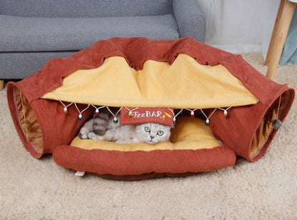 Pet Cats Tunnel Interactive Indoor Toys