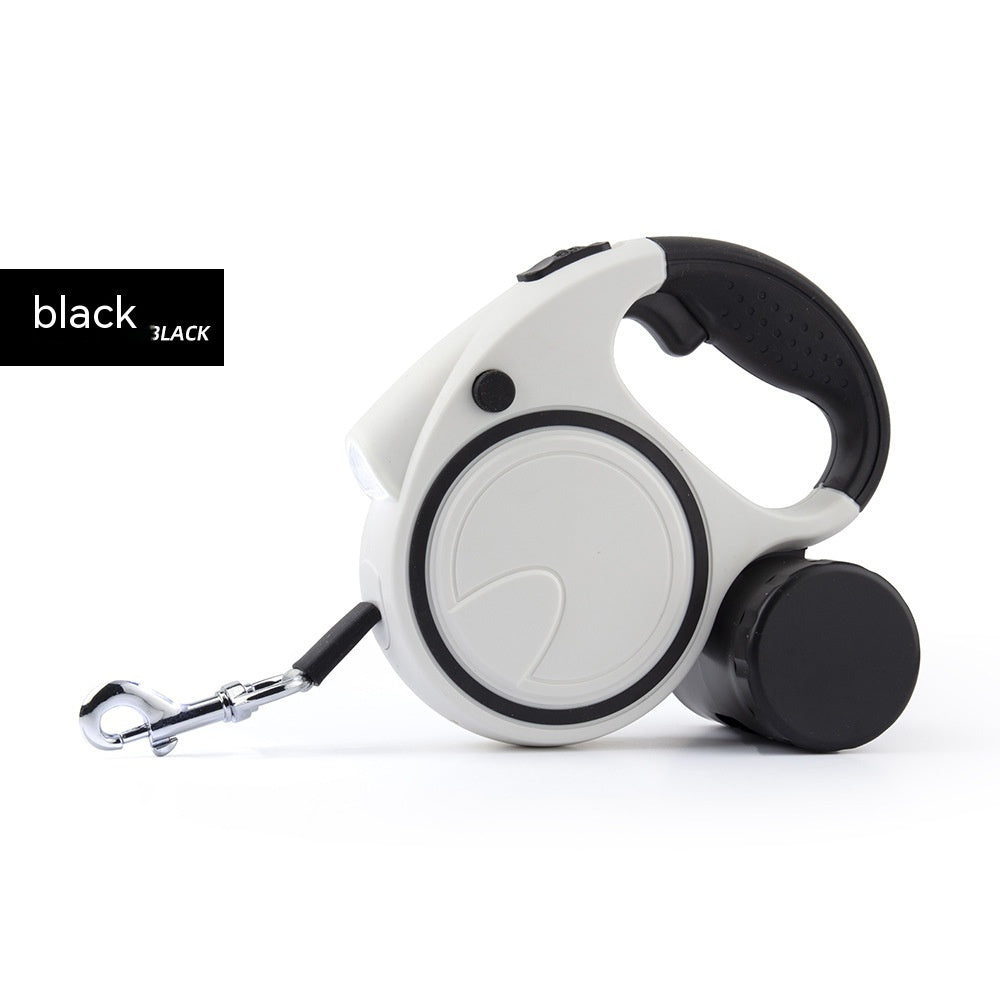 Pet Flashlight Automatic Retractable Leash