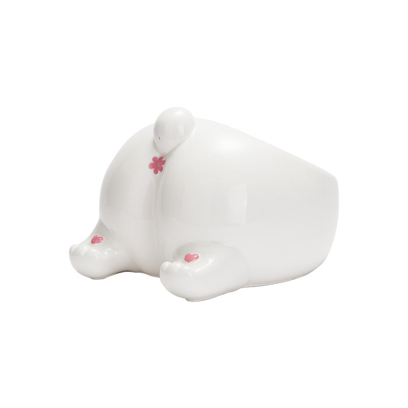 Ceramic Pet Bowl Feeding Holder