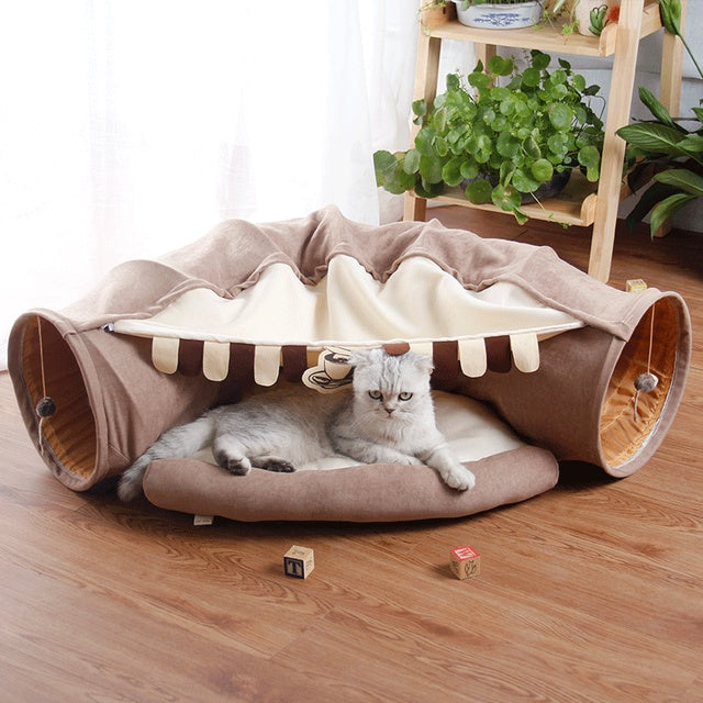 Pet Cats Tunnel Interactive Indoor Toys