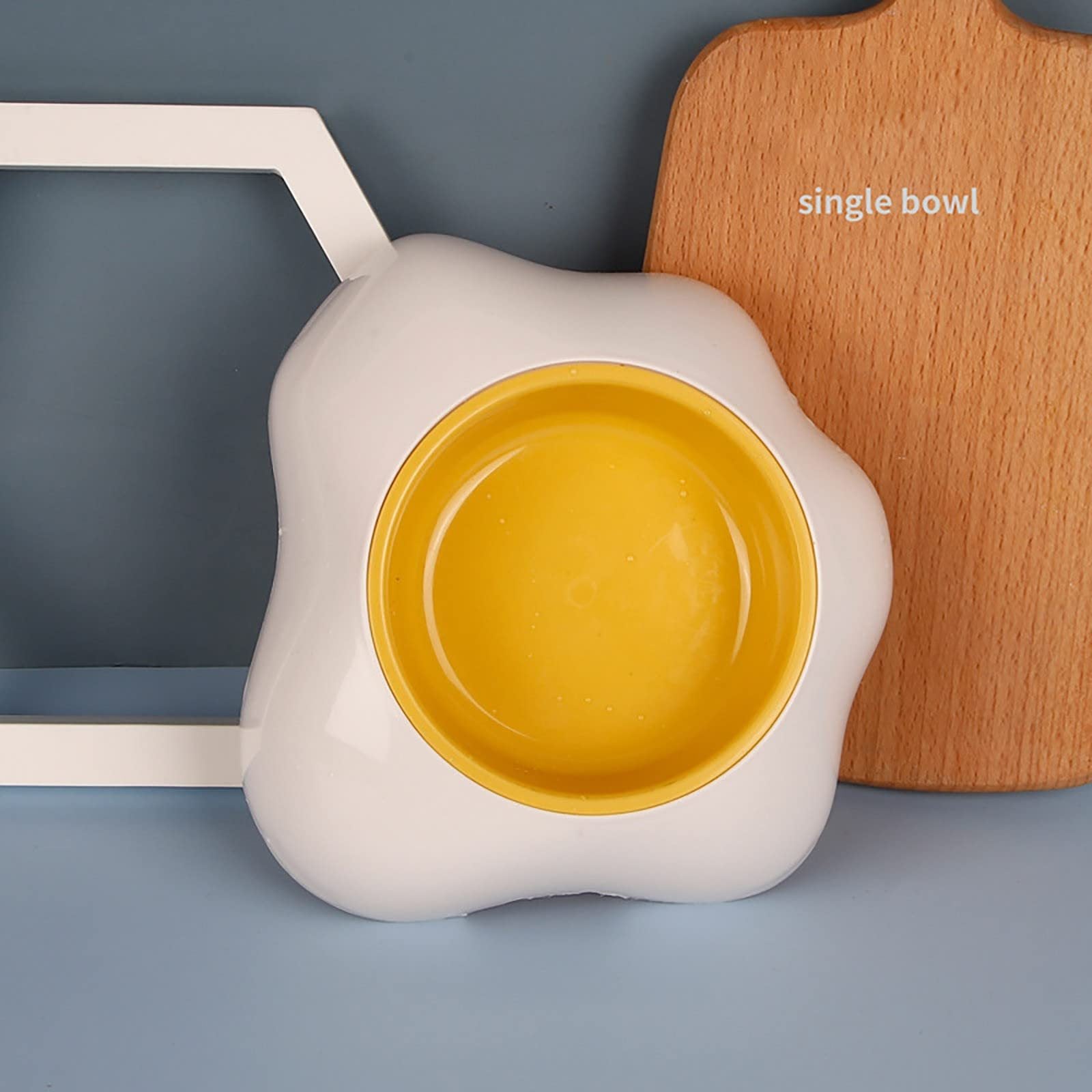 Egg-shaped Pet Bowl Drinking Bowl