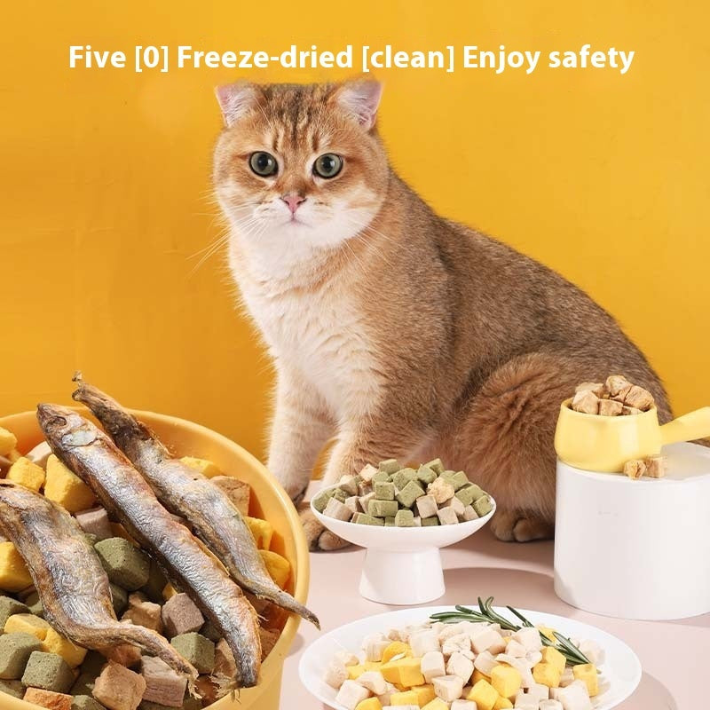 Pet Freeze-dried Egg Yolk Chicken Grains Snacks