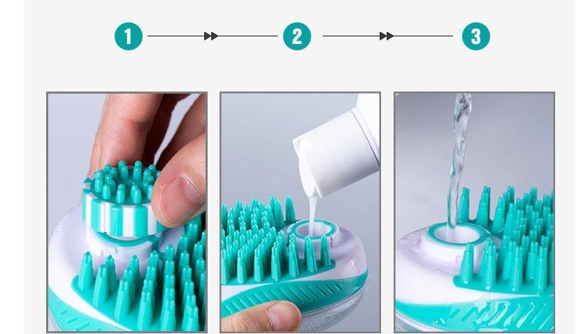 Pet Bath Comb Automatic Liquid