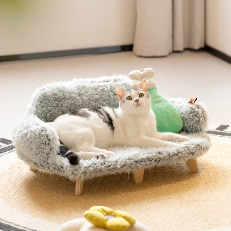 Wooden Pet Bed Medium Dog