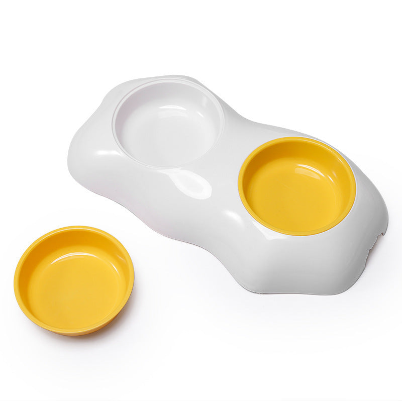 Egg-shaped Pet Bowl Drinking Bowl