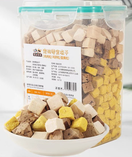 Pet Snacks 500g Chicken Grain Mixed Food