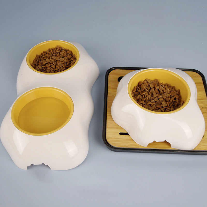 Egg-shaped Pet Bowl Drinking Bowl