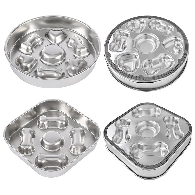 Anti-choke Pet Slow Feeding Bowl
