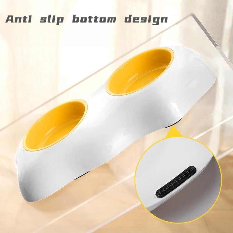 Egg-shaped Pet Bowl Drinking Bowl