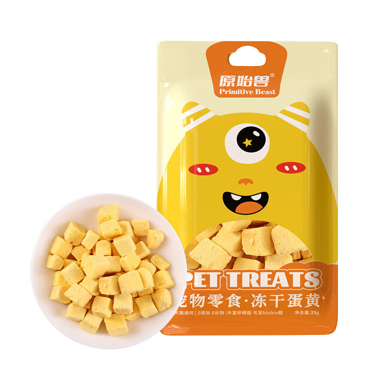 Pet Freeze-dried Egg Yolk Chicken Grains Snacks