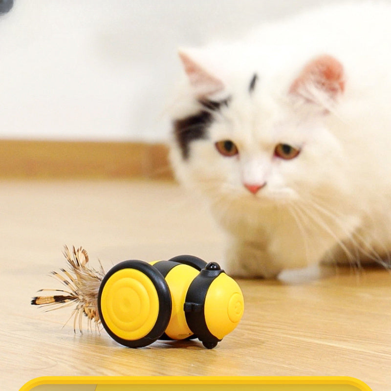 Electric Cat Car Toy Cute Bee Toy
