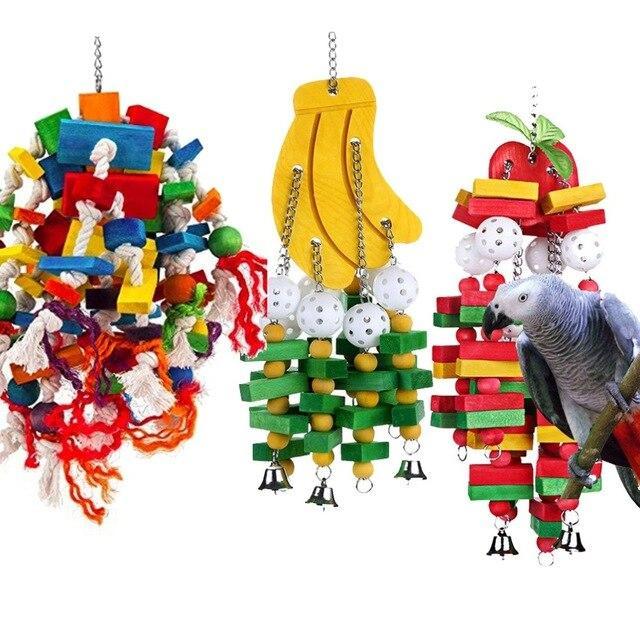 Grey Parrot Alex Sun Chewing Toy