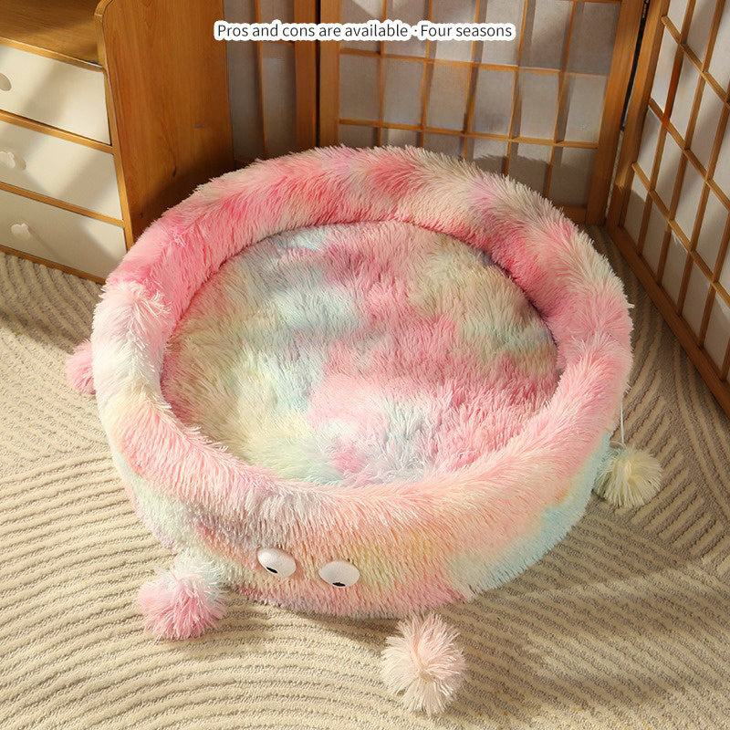 Winter Warm Cute Cat Bed