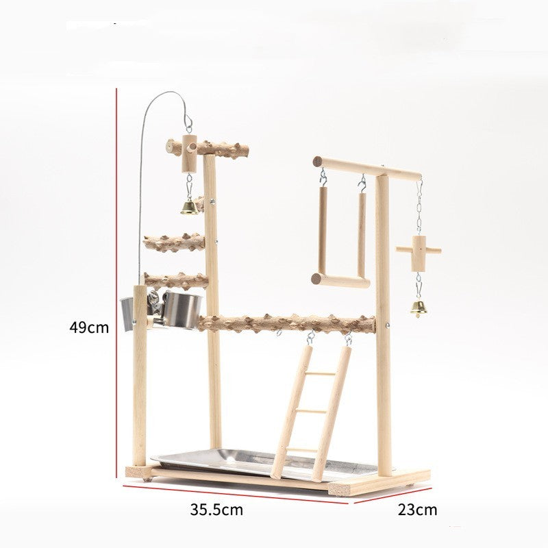 Bird Playground Interactive Stand Pole
