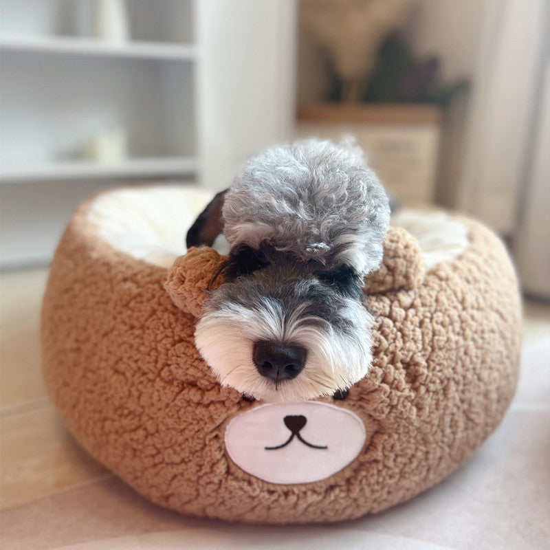 Pet Nest Cushion Round Bed