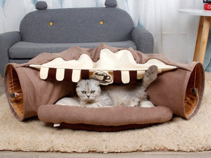Pet Cats Tunnel Interactive Indoor Toys