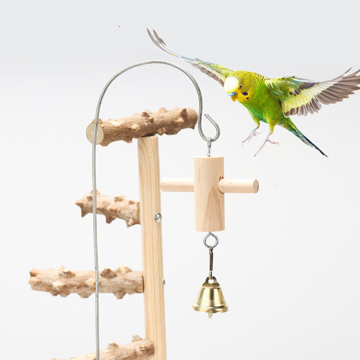 Bird Playground Interactive Stand Pole