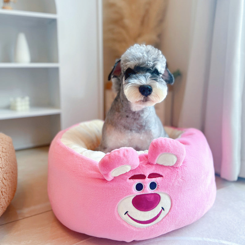 Pet Nest Cushion Round Bed