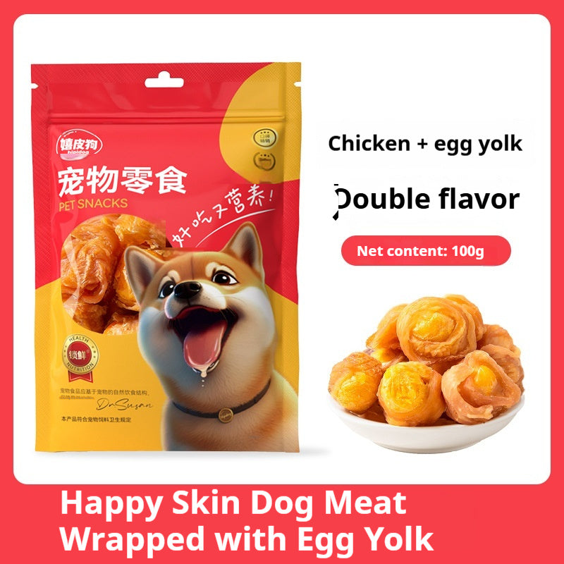 Dog Snack Egg Yolk