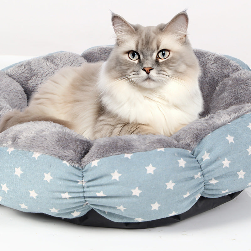 Calming Donut Bed For Puppy