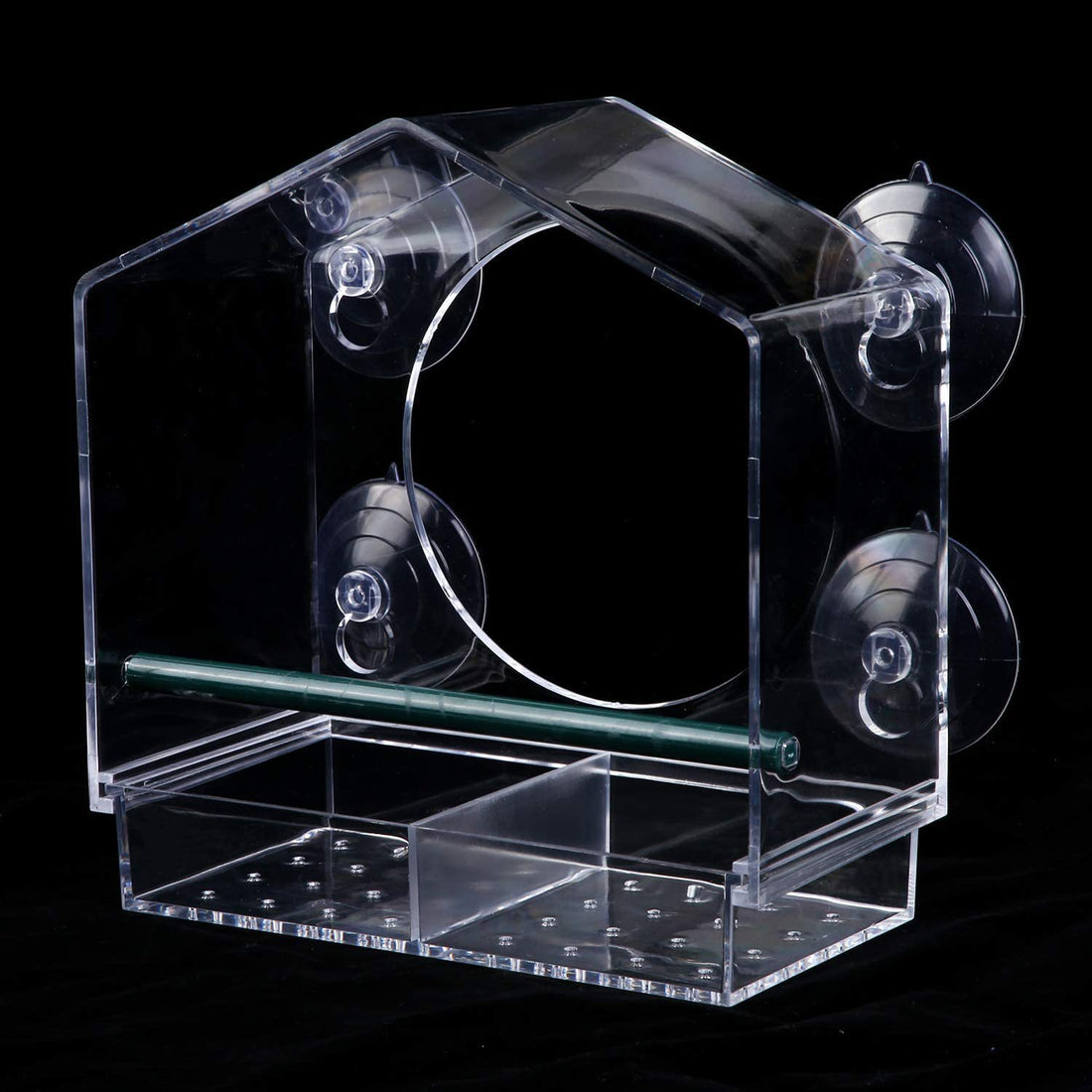 Hanging Transparent Acrylic Organic Bird Feeder