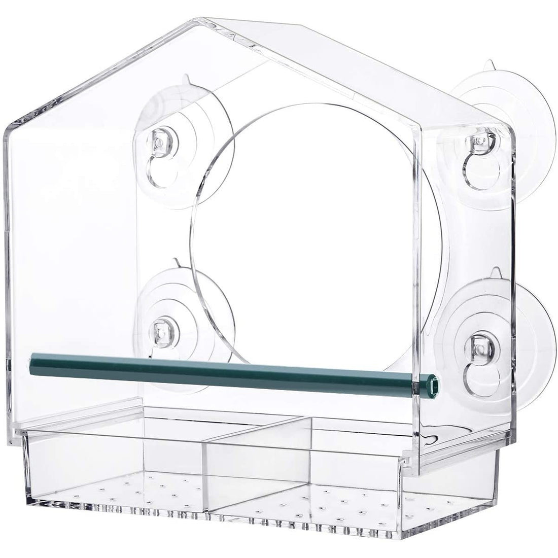Hanging Transparent Acrylic Organic Bird Feeder
