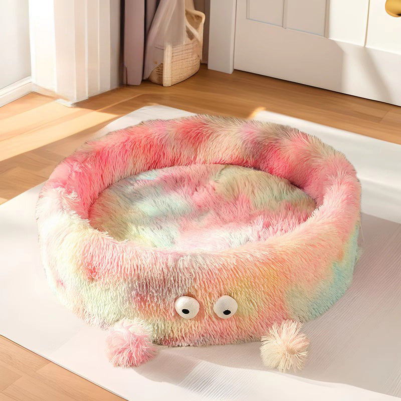Winter Warm Cute Cat Bed