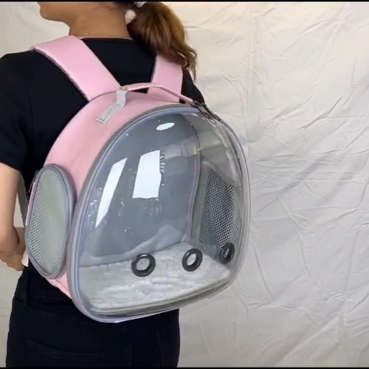 Pet Backpack Hamster Carrier Cage
