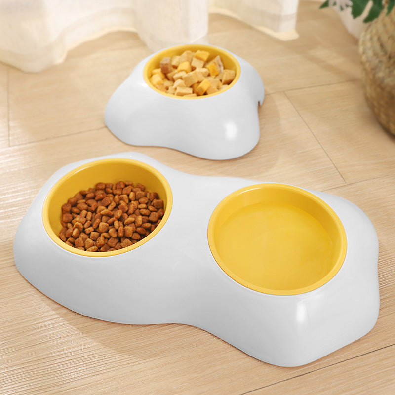 Egg-shaped Pet Bowl Drinking Bowl