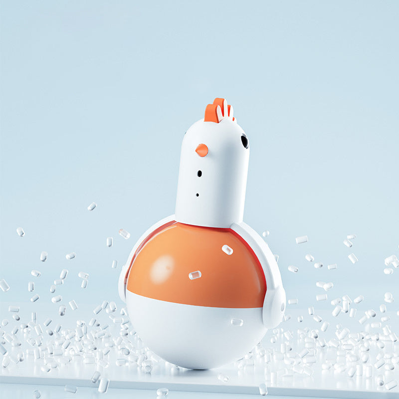 Electric Cat Toy Chicken Laser Sound Cat Toy