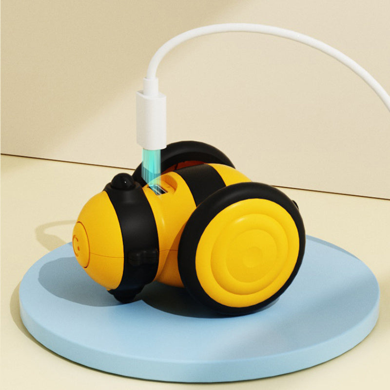 Electric Cat Car Toy Cute Bee Toy