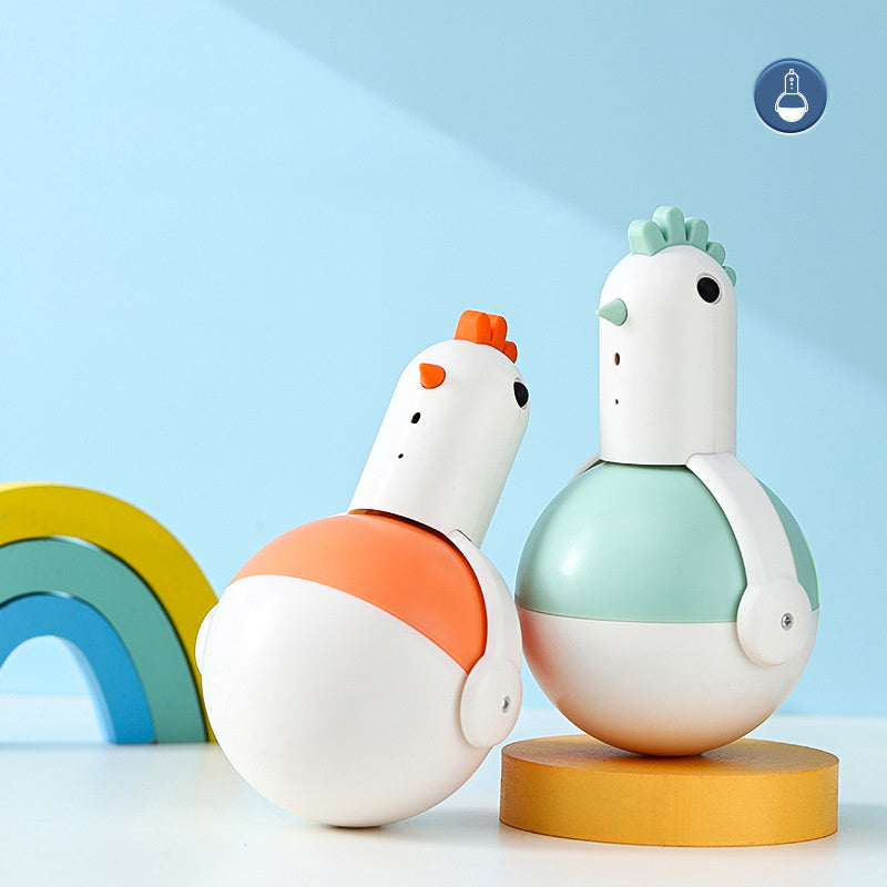 Electric Cat Toy Chicken Laser Sound Cat Toy