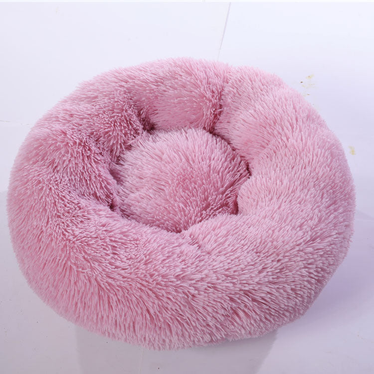 Kennel Round Cotton Sleeping Bed For Dogs