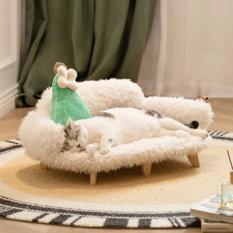 Wooden Pet Bed Medium Dog