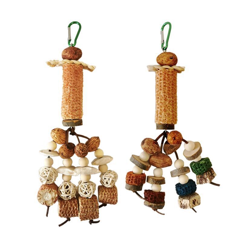 Peony Parrot Bite Toy Combination