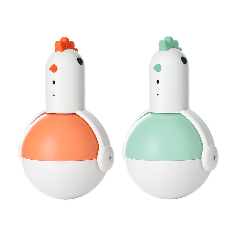 Electric Cat Toy Chicken Laser Sound Cat Toy