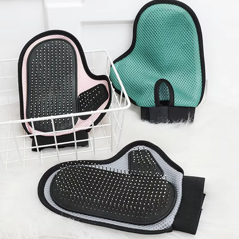 Cat Hair Removal Glove pet grooming glove