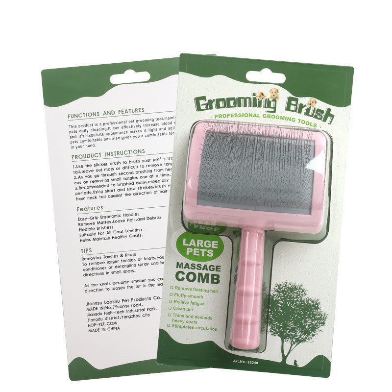 Pet Needle Comb Dog